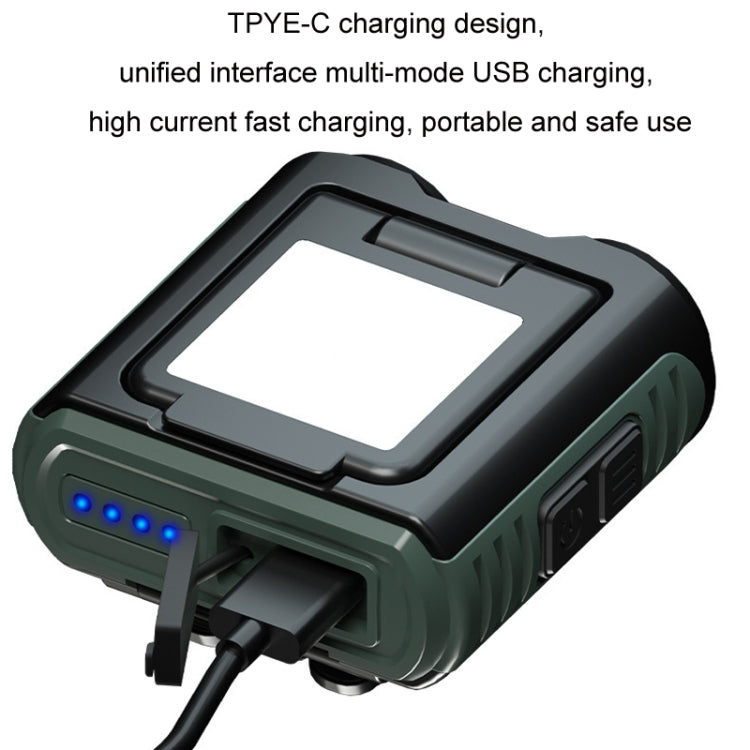 Clip Cap USB Charging Outdoor Induction LED Headlight, Style: Dual-use A Type - Headlamp by buy2fix | Online Shopping UK | buy2fix