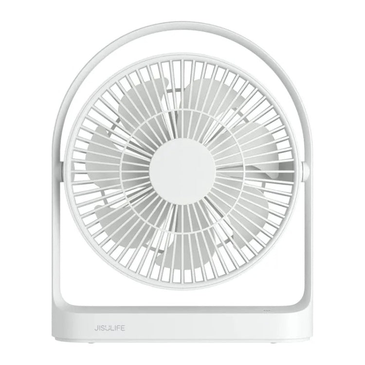 JisuLife FA27 Desktop Wireless Rechargeable Fan Office Table Mini Fan(Light Gray) - Electric Fans by JisuLife | Online Shopping UK | buy2fix