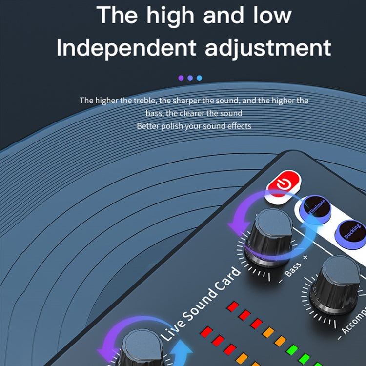 M8 Recording And Singing Live Bluetooth Sound Card Set, Color: White - Live Sound Effects Processors by buy2fix | Online Shopping UK | buy2fix