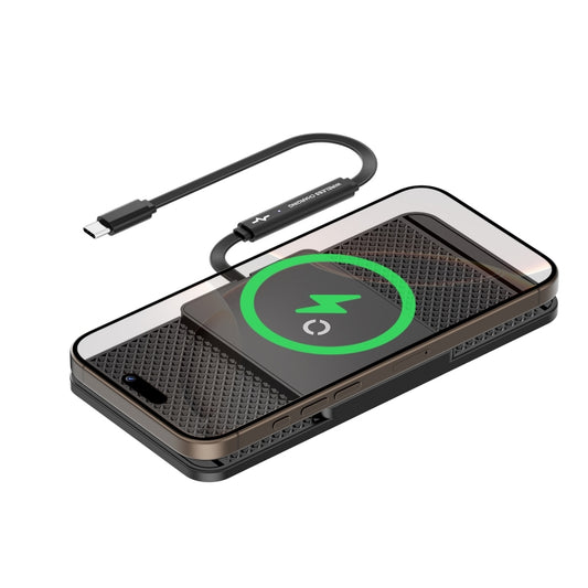 Avoid Camera Universal Car Wireless Charger Anti-slip Mat(TYPEC Interface 0.3m) - Wireless Charging Pads by buy2fix | Online Shopping UK | buy2fix