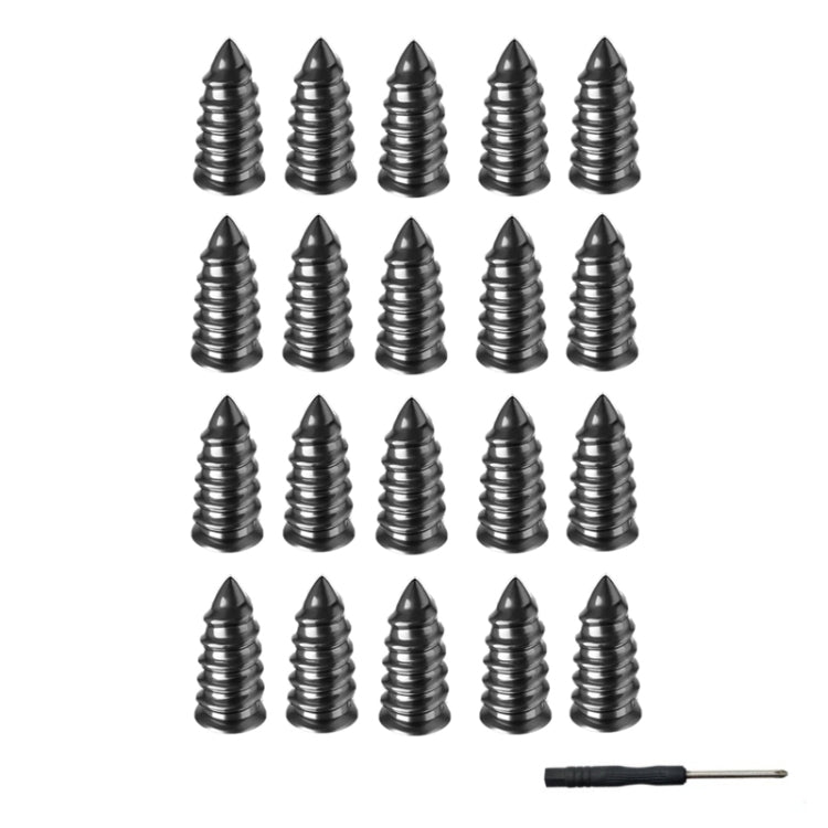 Electric Motorcycle Vacuum Tire Repair Nails, Set: 20pcs Small + Screwdriver - Motorcycle Maintenance Tools by buy2fix | Online Shopping UK | buy2fix