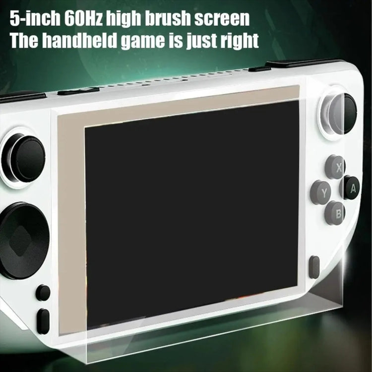 E6 Handheld Game Console 5 Inch IPS Screen Retro Gamebox  With 2 Handles 128GB(Green) - Pocket Console by buy2fix | Online Shopping UK | buy2fix