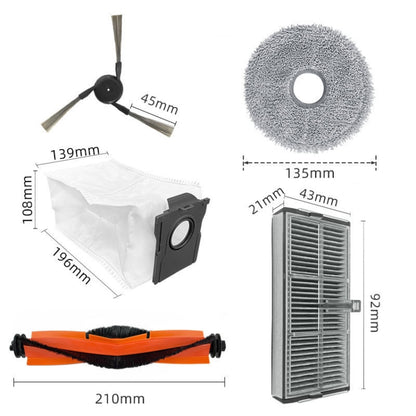 For Dreame X40 Pro / X40 Ultra Robot Vacuum Replacement, Spec: Side Brush - For Xiaomi Accessories by buy2fix | Online Shopping UK | buy2fix