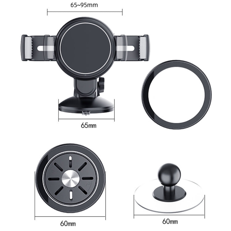 Central Control Instrument Panel Car Navigation Universal Phone Holder, Model: X24-7 Clip Seamless Sticker - Universal Car Holders by buy2fix | Online Shopping UK | buy2fix