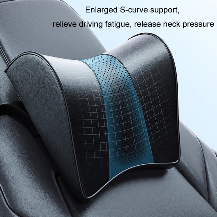 For Tesla Model 3/Y Car Memory Foam Headrest, Material: Cloth - Seat Accessories by buy2fix | Online Shopping UK | buy2fix