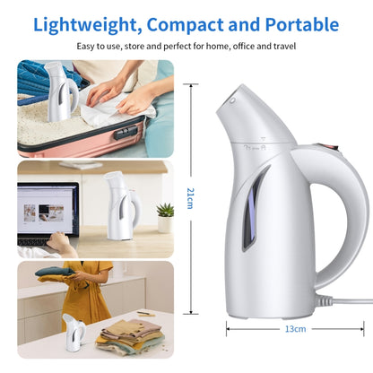 LM-1609S Portable Steam Handheld Electric Iron Home Mini Hanging Iron, Spec: UK Plug - Garment Steamer by buy2fix | Online Shopping UK | buy2fix