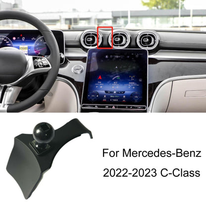 For Mercedes-Benz Mobile Phone Holder Car Air Outlet Base, Model: 22-23 C-Class - Special Car Holders by buy2fix | Online Shopping UK | buy2fix