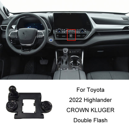 For Toyota Car Air Outlet Phone Holder Base, Model: 22 Highlander/CROWN KLUGER Double Flash - Special Car Holders by buy2fix | Online Shopping UK | buy2fix