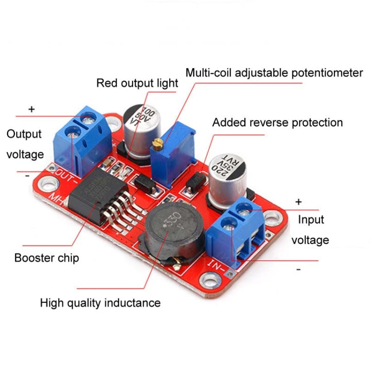 XL6019 5A High Power Current DC-DC Boost Power Module Boost Converter - Other Accessories by buy2fix | Online Shopping UK | buy2fix