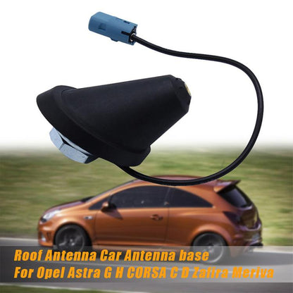 For Opel Car Modification Short Antenna Base Accessories(Black) - Aerials by buy2fix | Online Shopping UK | buy2fix