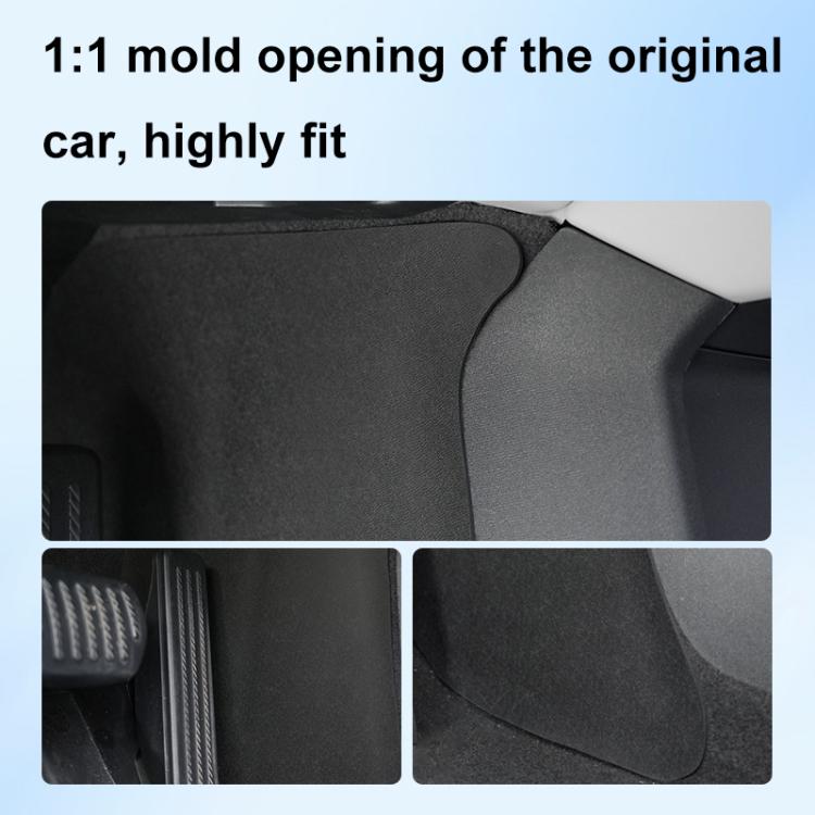 For Xiaomi SU7 2-In-1 Main And Co-Driver Inner Side Guard Plates Dirty-Resistant Anti-Kick Pads(Leather) - Car Interior Mouldings by buy2fix | Online Shopping UK | buy2fix