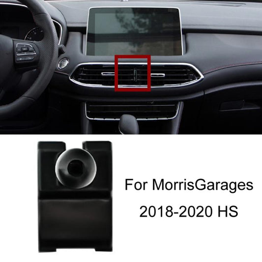 For MorrisGarages Car-Mounted Special Mobile Phone Navigation Bracket Base, Model: 18-20 HS - Special Car Holders by buy2fix | Online Shopping UK | buy2fix