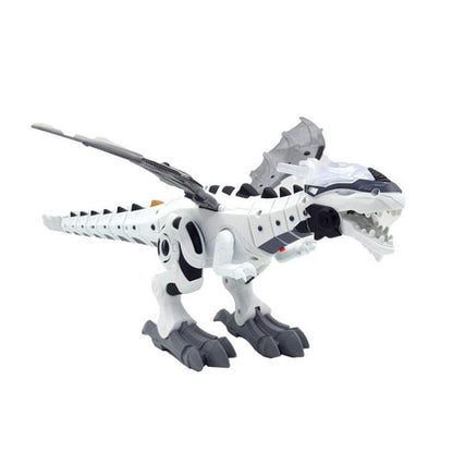 Mechanical Toys White Spray Electric Dinosaur Mechanical Pterosaur Dinosaur World Toy Dinosaur Model Children Gifts - Model Toys by buy2fix | Online Shopping UK | buy2fix