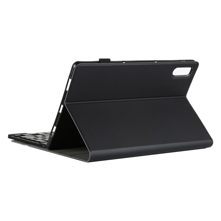 AM13 2 in 1 Removable Bluetooth Keyboard + Protective Leather Tablet Case with Holder for Lenovo Tab P11 Pro (TB-XJ706F)(Black) - Lenovo Keyboard by buy2fix | Online Shopping UK | buy2fix