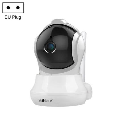 SriHome SH020 3.0 Million Pixels 1296P HD AI IP Camera, Support Two Way Talk / Auto Tracking / Humanoid Detection / Night Vision / TF Card, EU Plug - Security by SriHome | Online Shopping UK | buy2fix