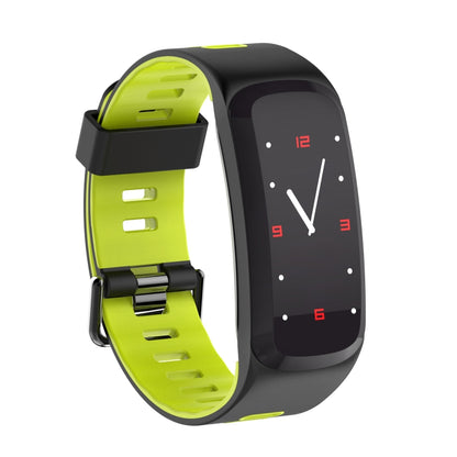 DTNO.1 F4 0.95 inches IPS Color Screen Smart Bracelet IP68 Waterproof, Support Call Reminder /Heart Rate Monitoring /Blood Pressure Monitoring /Sleep Monitoring / Blood Oxygen Monitoring (Green) - Smart Wear by DTNO.1 | Online Shopping UK | buy2fix