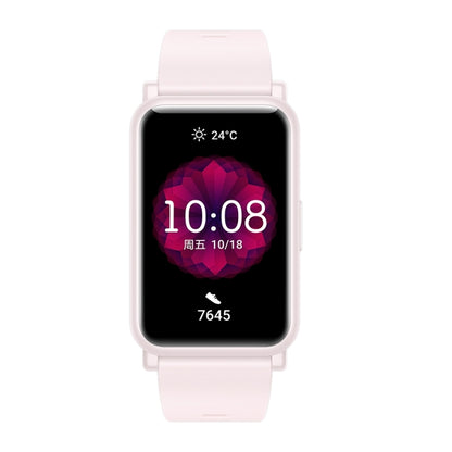 HUAWEI Honor ES Fitness Tracker Smart Watch, 1.64 inch Screen, Support Exercise Recording, Heart Rate / Sleep / Blood Oxygen Monitoring, Female Physiological Cycle Recording(Pink) - Wearable Devices by Huawei | Online Shopping UK | buy2fix