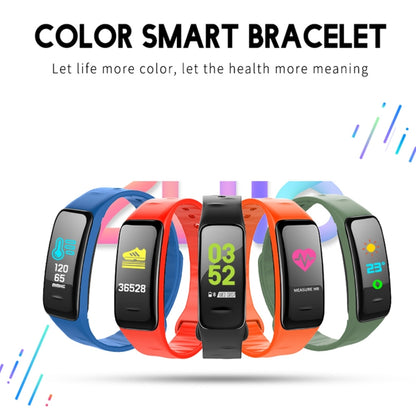 CHIGU C1Plus Fitness Tracker 0.96 inch IPS Screen Smartband Bracelet, IP67 Waterproof, Support Sports Mode / Blood Pressure / Sleep Monitor / Heart Rate Monitor / Fatigue Monitor / Sedentary Reminder (Orange) - Smart Wear by buy2fix | Online Shopping UK | buy2fix