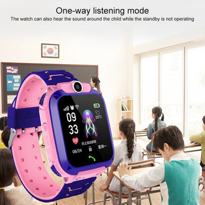 Q120 1.44 inch Color Screen Smartwatch for Children IP67 Waterproof, Support LBS Positioning / Two-way Dialing / One-key First-aid / Voice Monitoring / Setracker APP(Pink) - Smart Wear by buy2fix | Online Shopping UK | buy2fix