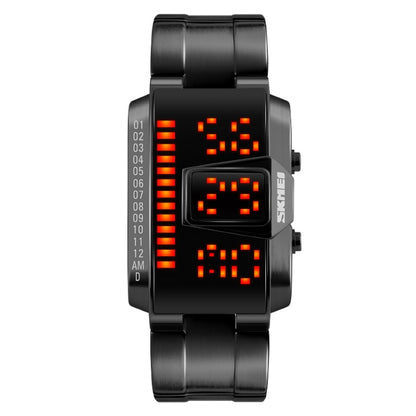 SKMEI 1179 Multifunctional Men Outdoor Sports Noctilucent Waterproof LED Digital Watch(Black) - LED Digital Watches by SKMEI | Online Shopping UK | buy2fix