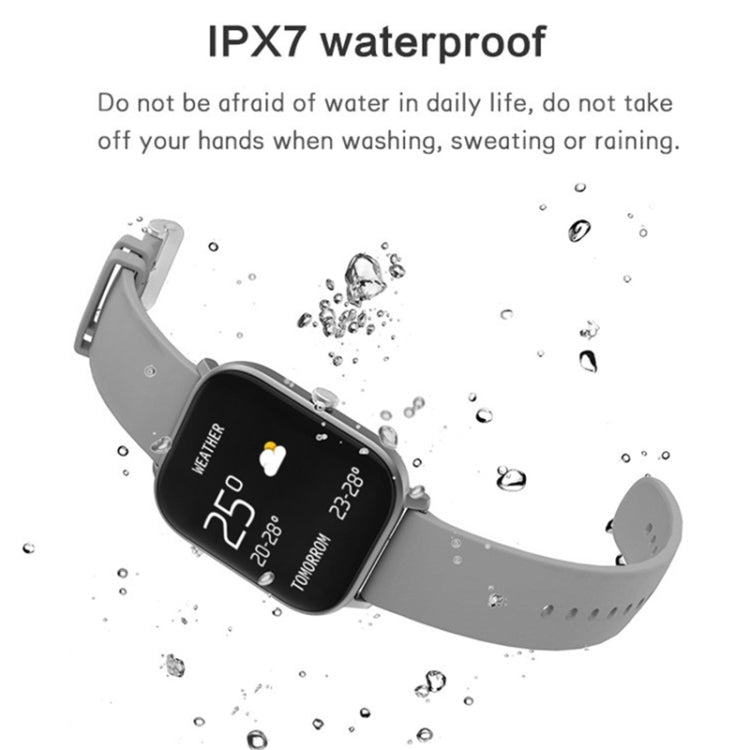 LOKMAT P8 1.4 inch Screen Waterproof Health Smart Watch, Pedometer / Sleep / Heart Rate Monitor (Blue) - Smart Wear by Lokmat | Online Shopping UK | buy2fix
