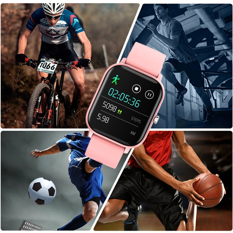 LOKMAT P8 1.4 inch Screen Waterproof Health Smart Watch, Pedometer / Sleep / Heart Rate Monitor (Black) - Smart Wear by Lokmat | Online Shopping UK | buy2fix