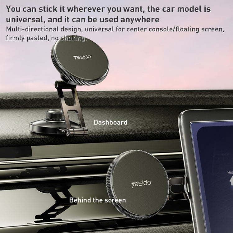 Yesido C199 Telescopic Adjustable Car Magsafe Magnetic Holder - Car Holders by Yesido | Online Shopping UK | buy2fix