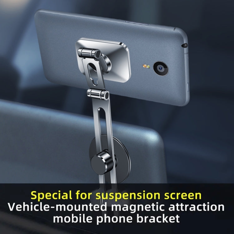 F52 Magnetic Car Floating Screen Phone Navigation Holder (Black) - In Car by buy2fix | Online Shopping UK | buy2fix