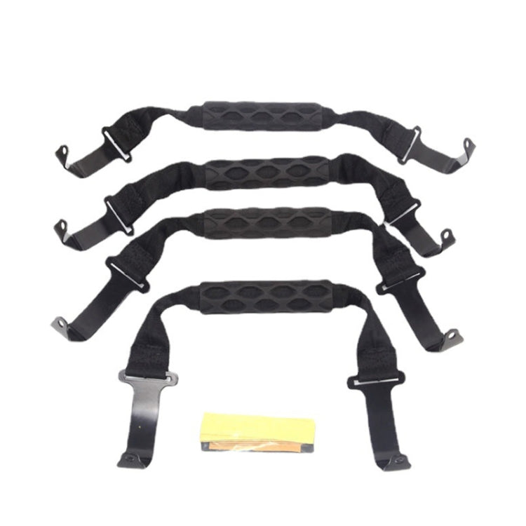 For Jeep Wrangler JL 2018- 4 / Pack Car Roof Handle - Auto Fastener & Clips by buy2fix | Online Shopping UK | buy2fix