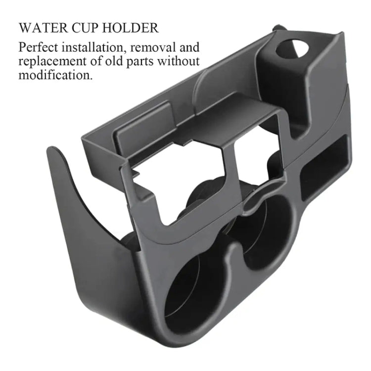 For Dodge Ram 2003-2012 Car Front Center Console Water Cup Holder SS281AZ - Car Drink Holders by buy2fix | Online Shopping UK | buy2fix