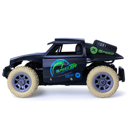 HD808 1:20 27Mhz Remote Control Short Truck High Speed Off-road Drifting Children Toy Car(Green) - RC Cars by buy2fix | Online Shopping UK | buy2fix