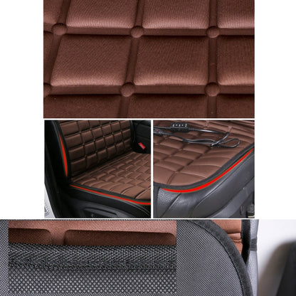 12V Heated Car Seat Cushion Cover Seat Heater Warmer Winter Car Cushion Car Driver Heated Seat Cushion(Grey) - Seat Accessories by buy2fix | Online Shopping UK | buy2fix