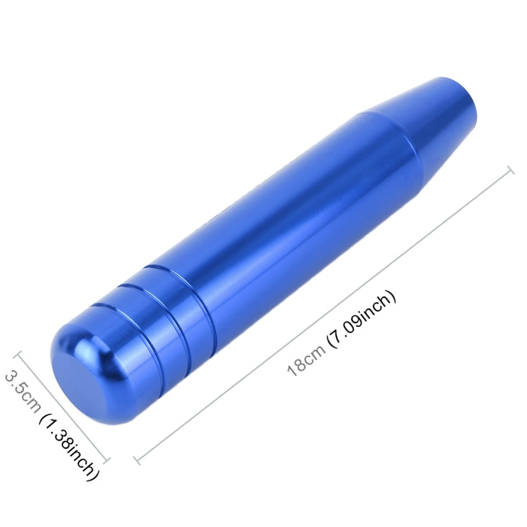 Universal Long Strip Shape Car Gear Shift Knob Modified Shifter Lever Knob, Length: 18cm(Blue) - Shift Knob by buy2fix | Online Shopping UK | buy2fix