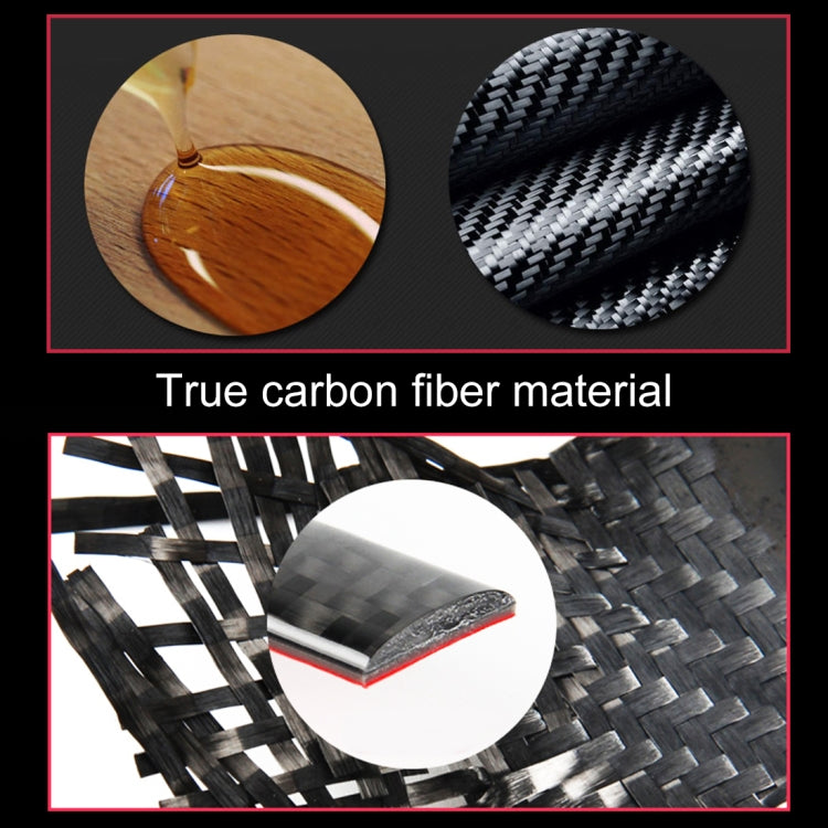 2 PCS Car Dashboard  Right and Left Air Outlet Frame Carbon Fiber Decorative Sticker for Mercedes-Benz W204 - Car Interior Mouldings by buy2fix | Online Shopping UK | buy2fix