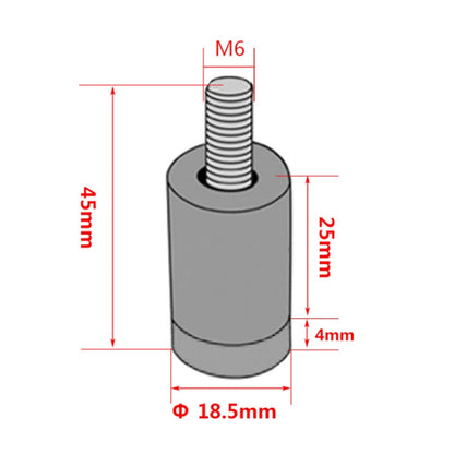 4 PCS Car Modified Isolation Column Engine Cover Blocked Up Screw Engine Turbine Ventilation Gasket Screw Washer (Silver) - In Car by buy2fix | Online Shopping UK | buy2fix