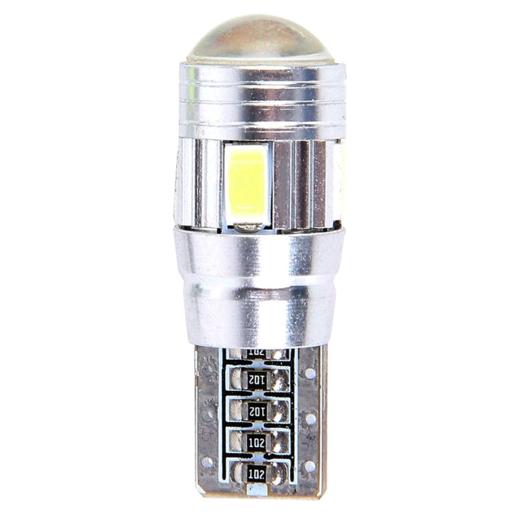 2PCS T10 3W Ice Blue Light 6 SMD 5630 LED Error-Free Canbus Car Clearance Lights Lamp, DC 12V - Clearance Lights by buy2fix | Online Shopping UK | buy2fix