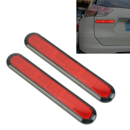 3R-2150 2 PCS Car Plastic Reflect Warning Sticker Outside Sticker - Decorative Sticker by 3R | Online Shopping UK | buy2fix