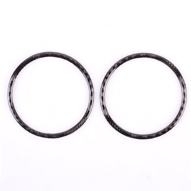 2 PCS Car Door Horn Trim Ring Decorative Sticker for Ford Mustang - Decoration Rings by buy2fix | Online Shopping UK | buy2fix