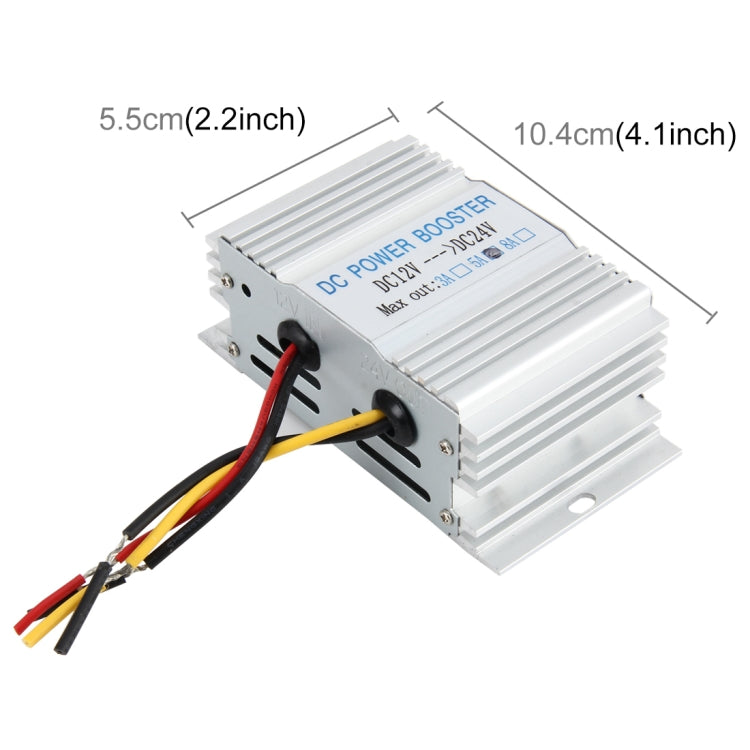 5A 120W DC 12V to 24V Car DC-DC Power Converter Power Boost Transformer Car Power Transformer - Others by buy2fix | Online Shopping UK | buy2fix