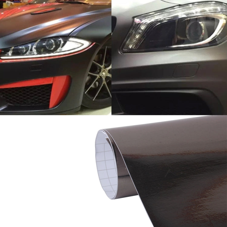 1.52m × 0.5m Electroplating Car Auto Body Decals Sticker Self-Adhesive Side Truck Vinyl Graphics(Black) - Auto Film by buy2fix | Online Shopping UK | buy2fix