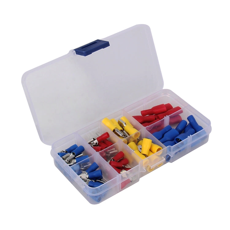 80 in 1 Mixed Cold Press Electrical Insulated Terminals Crimp Connectors Assortment Kit - In Car by buy2fix | Online Shopping UK | buy2fix