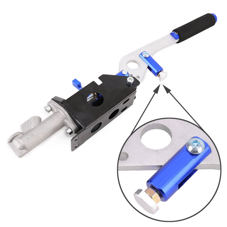 Car Modification Racing Hydraulic Drift Handbrake Short Straight Handle(Blue) - In Car by buy2fix | Online Shopping UK | buy2fix