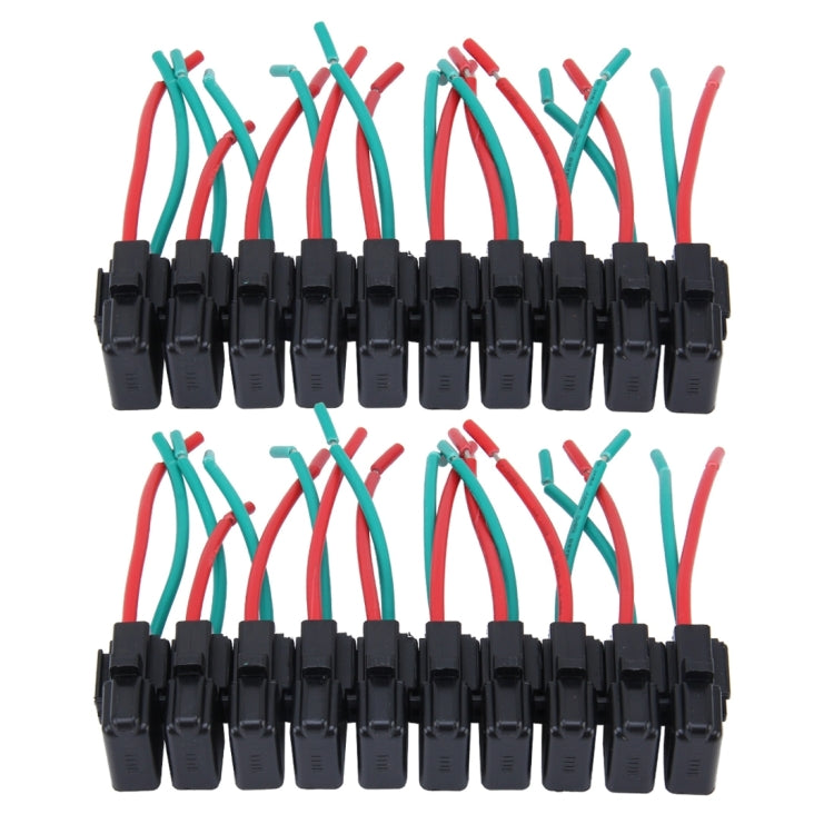 20 PCS Removable Car Blade Fuse Box Holder - In Car by buy2fix | Online Shopping UK | buy2fix