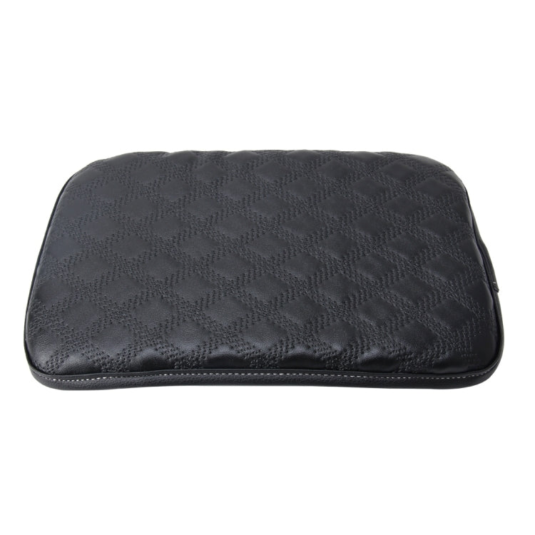 Universal Comfortable Automotive Armrest Mats Car Armrests Cover Vehicle Center Console Arm Rest Seat Box Soft Mats Cushion, Size: 29.5*21cm(Black) - Seat Accessories by buy2fix | Online Shopping UK | buy2fix