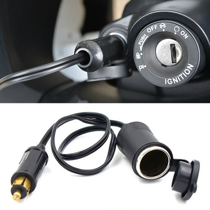 Car 15A 12-24V Multi-functional European Standard Connector Cigarette Lighter for BMW / Motorcycles with 30cm Power Cable - Cigar Socket by buy2fix | Online Shopping UK | buy2fix