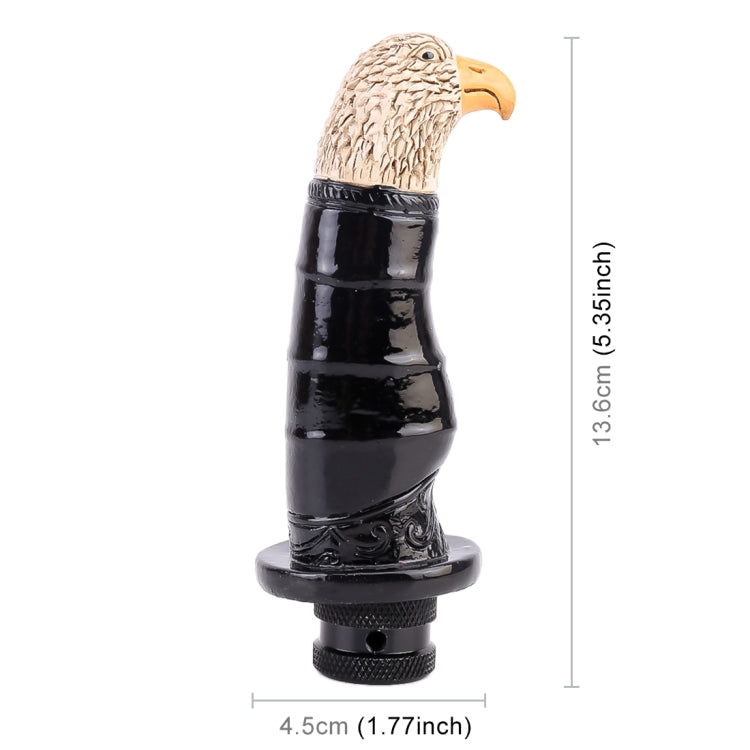 Universal Car Eagle Shape Metal Gear Shift Knob Modified Car Auto Transmission Shift Lever Knob(Black) - Shift Knob by buy2fix | Online Shopping UK | buy2fix