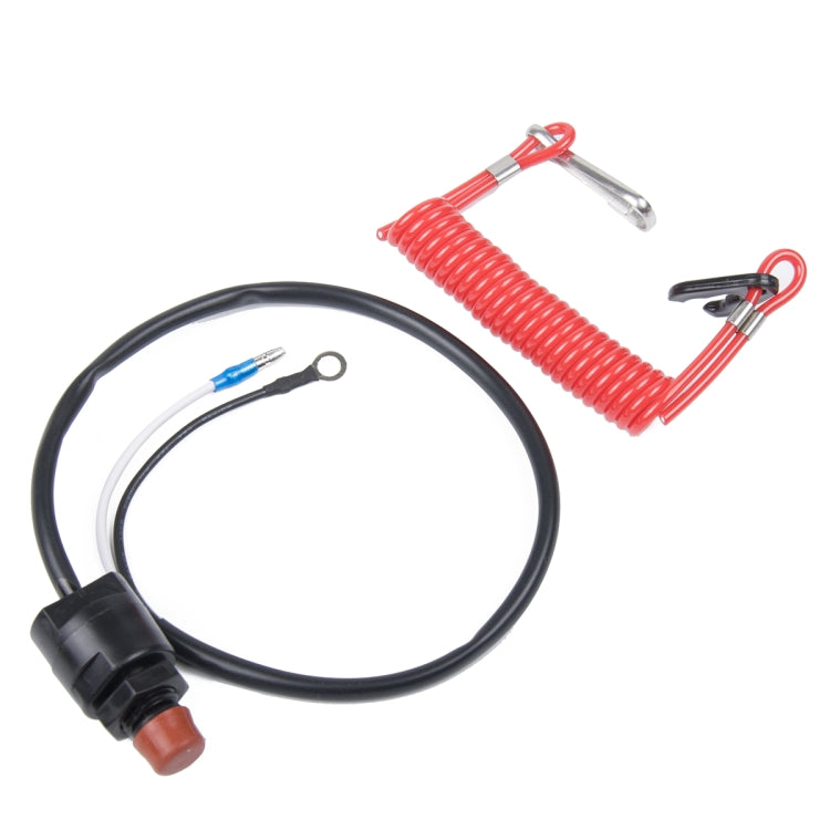 Universal Stop Switch + Safe Lanyard for ATV Boat - In Car by buy2fix | Online Shopping UK | buy2fix