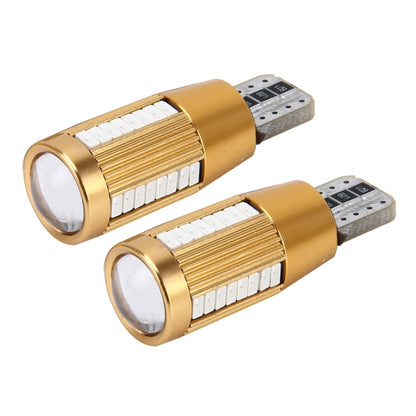 2 PCS T10 2W Constant Current Car Clearance Light with 38 SMD-3014 Lamps, DC 12-16V(Blue Light) - In Car by buy2fix | Online Shopping UK | buy2fix