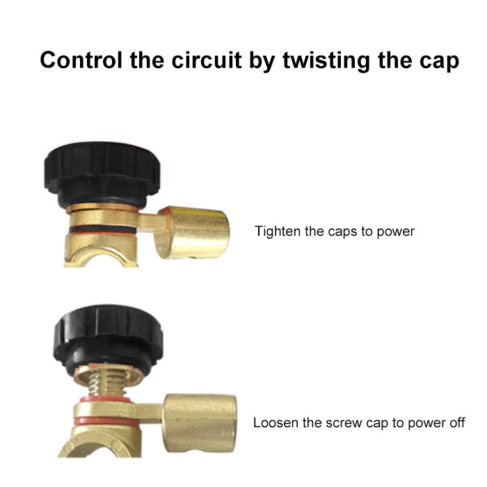 Car Battery Selector Isolator Disconnect Rotary Switch Cut - In Car by buy2fix | Online Shopping UK | buy2fix