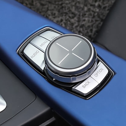 Multi-function Knob Modified IDRIVE Button Decorative Cover for BMW 1 2 3 5 Series X1 X3 X5 X6 -  by buy2fix | Online Shopping UK | buy2fix